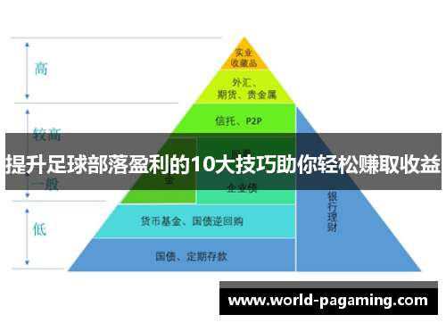 提升足球部落盈利的10大技巧助你轻松赚取收益 提升足球部落盈利的10大技巧助你轻松赚取收益