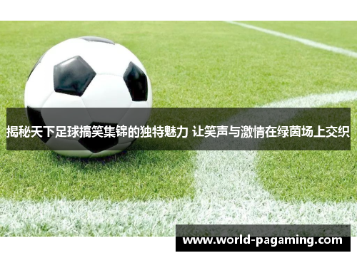 揭秘天下足球搞笑集锦的独特魅力 让笑声与激情在绿茵场上交织 揭秘天下足球搞笑集锦的独特魅力 让笑声与激情在绿茵场上交织