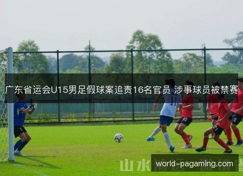 广东省运会U15男足假球案追责16名官员 涉事球员被禁赛